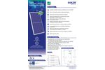 GOLDI - Model DUO APEX_120GN - Polycrystalline Module - Brochure