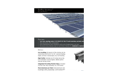 Sunrail Performance - Flat Roof Solar Pv Racking System - Brochure