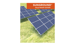 Sunpark Commercial - Ground Racking SystemsConfigurable Universal Carport Mounting Structure for Monofacial and Bifacial Modules - Brochure