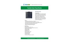 Blue-Solar - Model 25W - BS-F25W - Flexible Solar Panel  Brochure