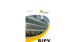 Building Integrated Photovoltaics (BIPV) Systems Brochure