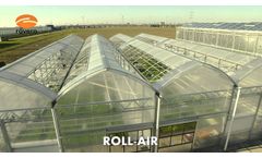 Rovero Systems B.V. Roll-Air Kas / Greenhouse - Video