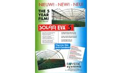 Solar EVA - Model 5 - Greenhouse Film - Brochure
