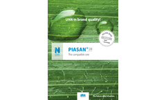 Piasan - Model 28 - Liquid Fertiliser Brochure