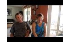 Living with solar power. Interview with Karen and Trevor Video