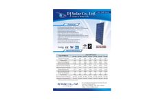 DJS - Model DJS-240P Series - Monocrystalline Solar Module - Datasheet
