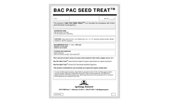 Bac-Pac Seed Treat - Datasheet