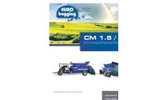 EuroBagging - Model CM 1,5 - Machine Serves for Smaller Composting Plants - Technical Sheet 
