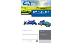 Euro Bagging - Model CM 2,4 - Machine Serves for Bigger Composting Plants - Technical Sheet