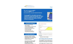 SunLoggerR - Residential Solar Energy Monitoring System- Brochure