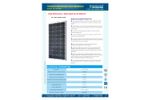 Beeland - Model BL-SP120M - 120W 18V Monocrystalline Solar Panel Brochure