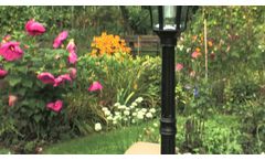 Nature Power Products - Tall Post Lamp - Video