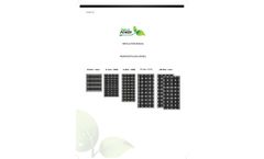 40 Watt Solar Charger - Brochure
