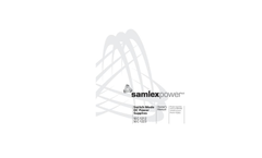  	Samlex America - Model EVO-1212F - 1200 Watt Pure Sine Inverter/Charger - Brochure