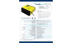 Samlex Evolution - Model SEC-1215UL - 12 Volt, 15 Amp Safety Listed Battery Charger - Brochure