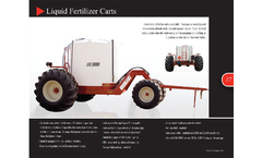 Model LC - Liquid Fertilizer Carts- Brochure
