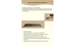 Caravan - Model RV - Rooftop Glass Solar Module - Brochure
