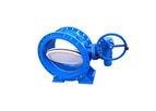 Model DN300-DN400 - Double Eccentric Flange Butterfly Valve