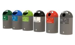 Leafield - Model Buddy75 - Novelty Recycling Bins for Schools