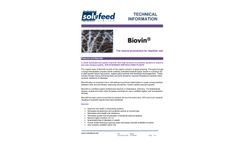 Solufeed Biovin - Natural Amendment for Healthier Soil - Brochure
