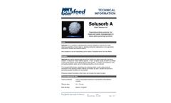 Solufeed - Model Solusorb A - Synthetic Superabsorbent Polymer - Brochure