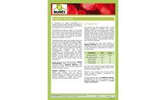 Enervit Vegetal - Model P03900 - Organic Amendment Substrates - Brochure