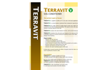 Terravit - Model V - Soil Conditioners- Brochure