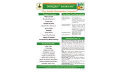 Diehard Biorush - Soluble Powders Brochure