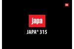 Japa - Model 315 - Chainsaw Machine  - Brochure
