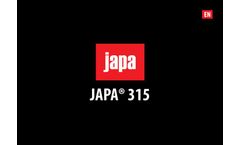 Japa - Model 315+ TR/E - Chainsaw Machine - Brochure