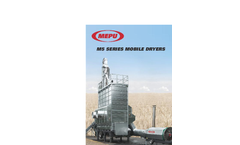 Mepu - Model M Series - Mobile Dryer  - Brochure