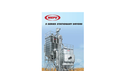 Mepu - Model S Series - Stationary Dryer  - Brochure