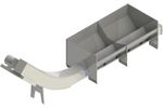 Mepu - Low-Intake Hopper with Chain Conveyor