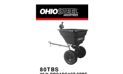 Ohio Steel - 80 lb - Broadcast Spreader Brochure