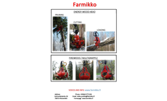 Farmikko - Model HT2 Heavy Series - 200-160-HT2 (Standard) - Light Harvester Head Brochure