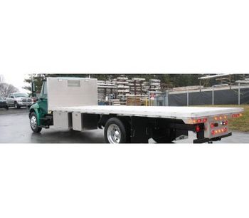 M.H. Eby - Truck Bodies - Aluminum Flatbed Towing Body By