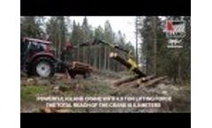 Igland 450 Swingtrac Timber Trailer Video