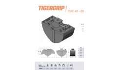 TIGERGRIP - Model TMC 40 - Light Clamshell Bucket Brochure