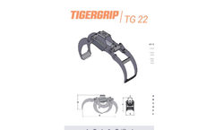 TIGERGRIP - Model TG 22 - Strong Lightweight Log Grapple Brochure