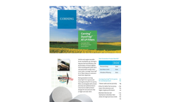 Corning DuraTrap - - AT LP Filters - Particulate Filters for Diesel Systems Brochure