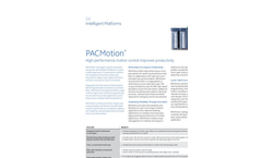 Motion control PACMotion- Brochure