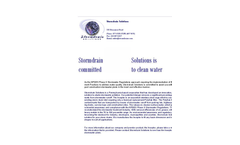 Stormdrain Solutions Brochure