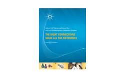 Gas Chromatography Connection Supplies Brochure