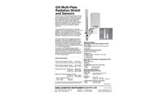 AIS - Model WS-41003 - Gill Multi-Plate Radiation Shield and Sensors - Datasheet