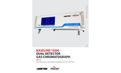 Baseline 9200 Dual Detector Gas Chromatograph - Brochure