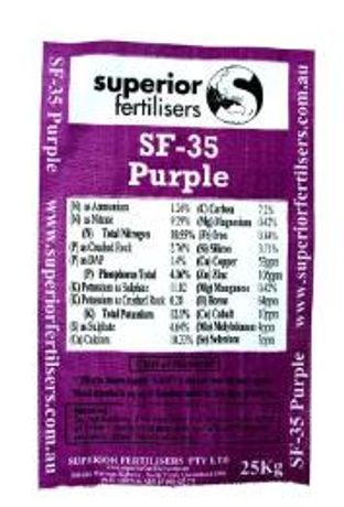 Superior - Model SF 35 - Purple All Round Fertiliser