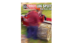 Model TW-HV1 - Log Splitter- Brochure