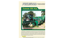 Fuelwood Transaw 350 XLS Semi-Automatic Firewood Processor Brochure