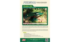 Fuelwood - Model Fuelwood- Kindlet 200 - Fully Automatic Kindling Wood Machine - Brochure