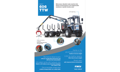 Vimek - Model 606 TTW - Forestry Machines - Brochure